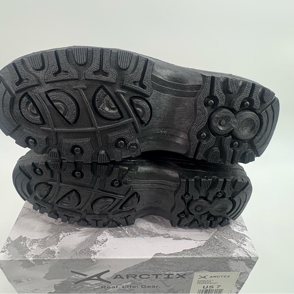 ARCTIX Womens sz 7 Cracked Marble White Quilted Faux Suede Tracer Boot NEW - Picture 7 of 12